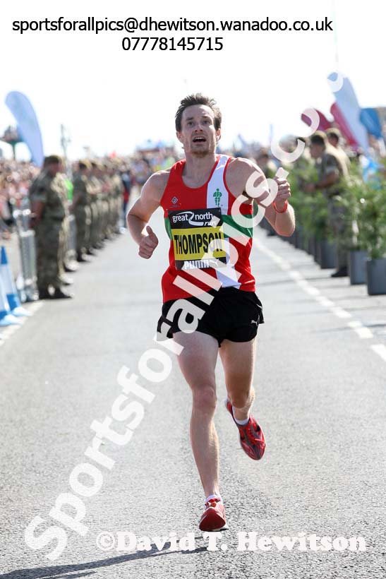 Mens Great North Run. Photo: David T. Hewitson/Sports for All Pics